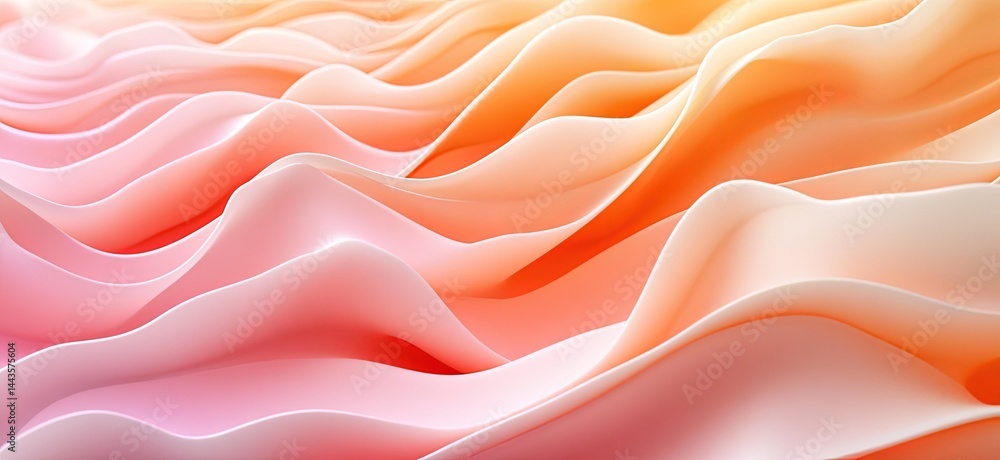 Fototapeta premium Abstract wavy textured surface