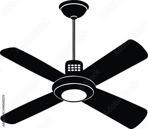 fan turbine vector illustration