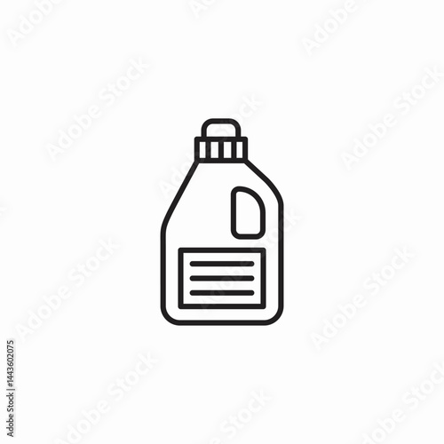 cleaning bottle icon sign vector