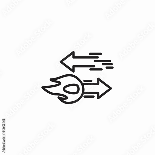 data exchange fast icon sign vector