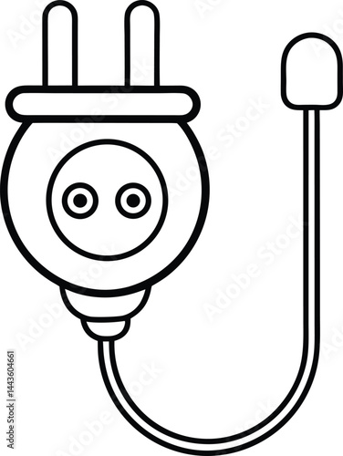 vector illustration of a cartoon character