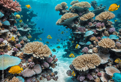 Plakat Coral Reefs 100