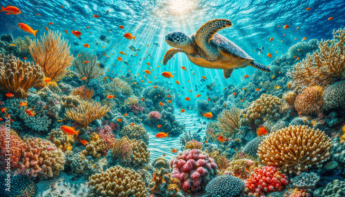 Plakat Coral Reefs 003