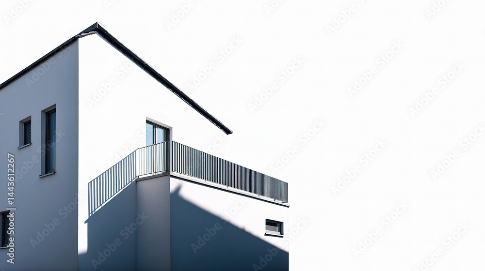 Modern Architecture with Clean Lines and Minimalist Design Elements