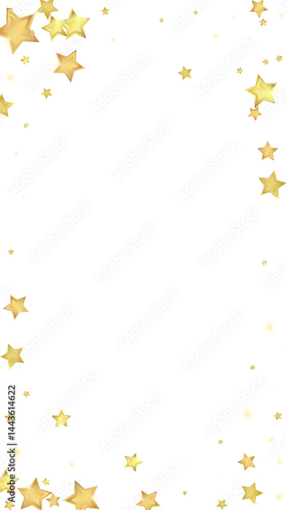 Magic stars vector overlay. Gold stars scattered Magic stars vector overlay. Gold stars scattered
