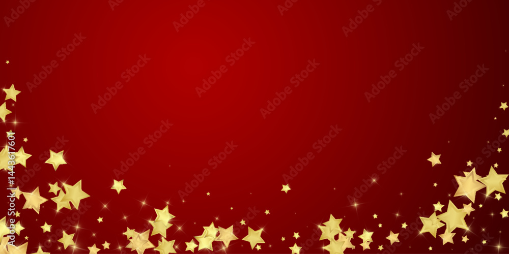 Magic stars vector overlay. Gold stars scattered Magic stars vector overlay. Gold stars scattered