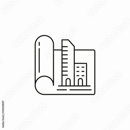 urban planning development icon sign vector