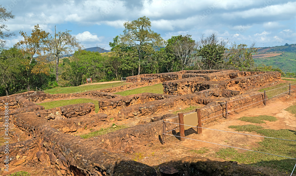 Building Remnents in a Archaeological Park