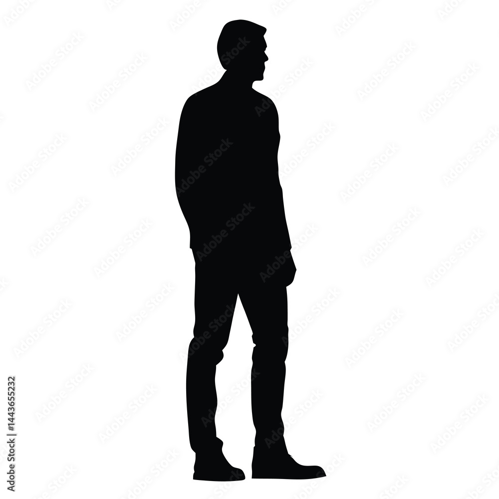 business man silhouette business man silhouette