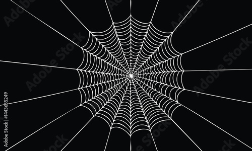 Zombie Cobweb Vector Graphic Design