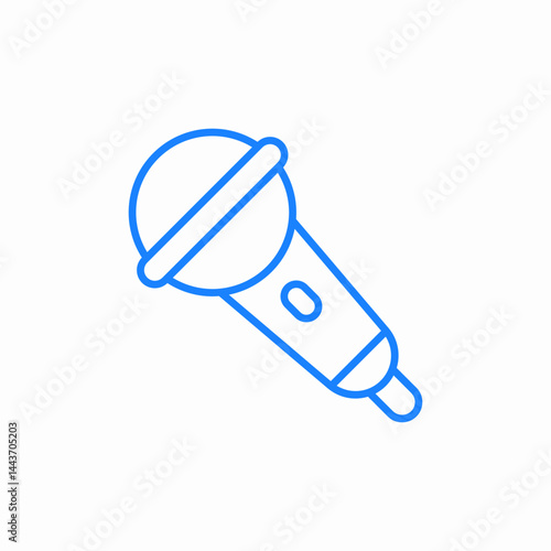 microphone sound device icon sign vector