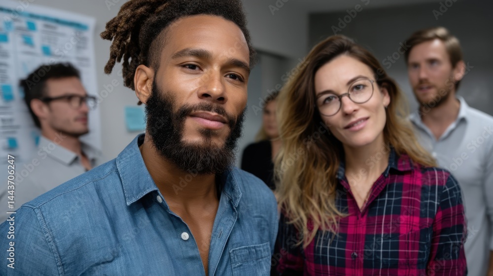 Diverse Group of Professionals in a Modern Office Meeting or Brainstorming Session Diverse Group of Professionals in a Modern Office Meeting or Brainstorming Session