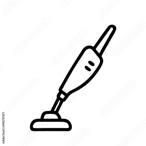 Handheld Vacuum Cleaner Outline Design, icon, vector  
