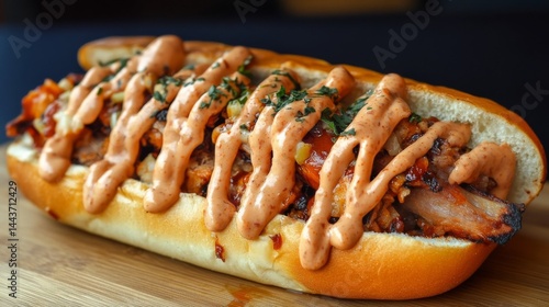 Wallpaper Mural Pulled pork sandwich Torontodigital.ca