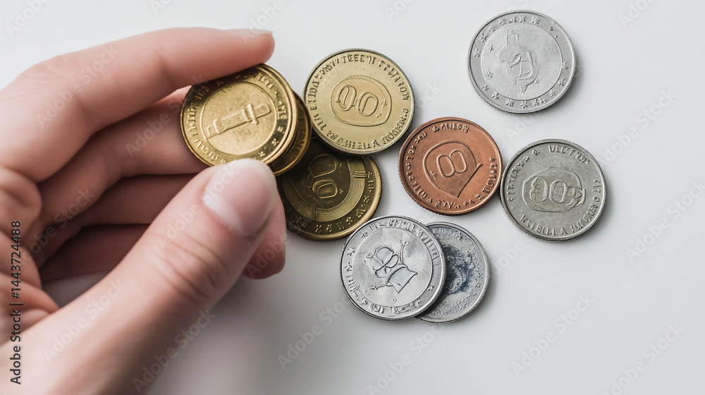 Hand Holding Coins (1) Hand Holding Coins (1)