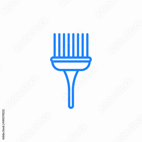 shaving brush icon sign vector