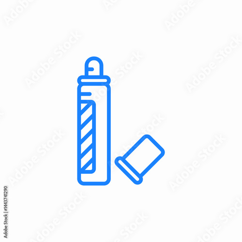 shaving foam can icon sign vector