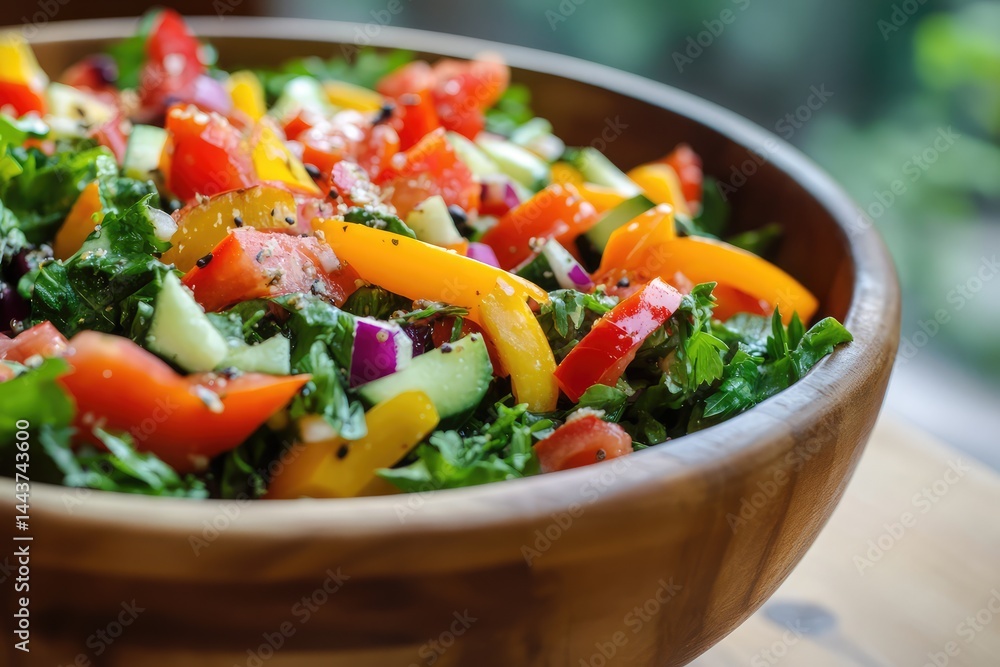 Salad. AI generated illustration. Salad. AI generated illustration.