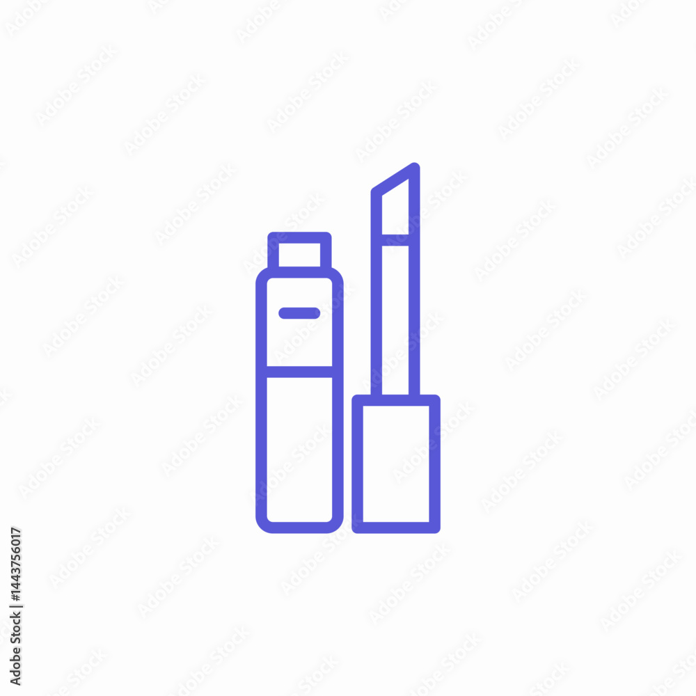 tube of lipgloss icon sign vector tube of lipgloss icon sign vector