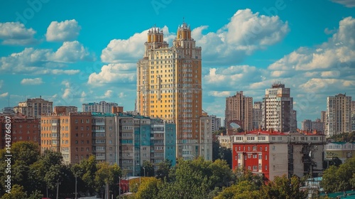 Moscow landmarks, Russia.