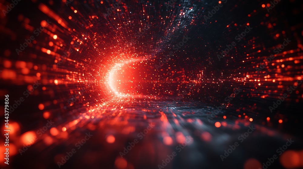 Obraz premium Deep red black visual backdrop constructed for immersive visual experiences Ideal