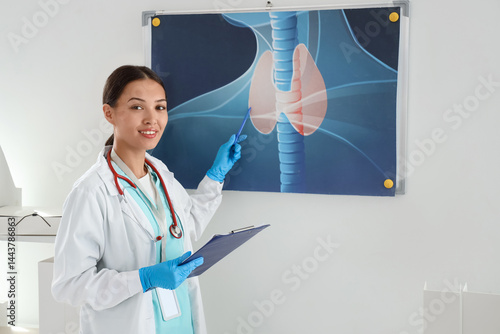 Female Asian endocrinologis...
