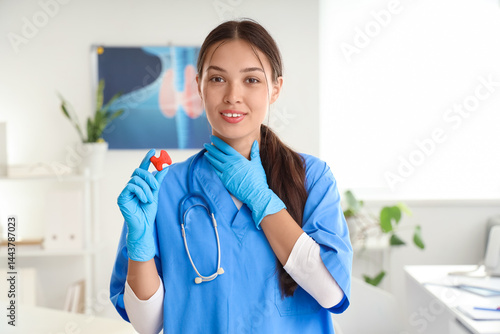 Female Asian endocrinologis...