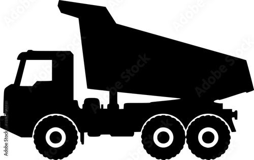 Dump truck icon