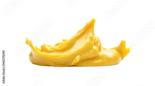 Obraz na płótnie mustard spilled out isolated on white or transparent png
w salonie