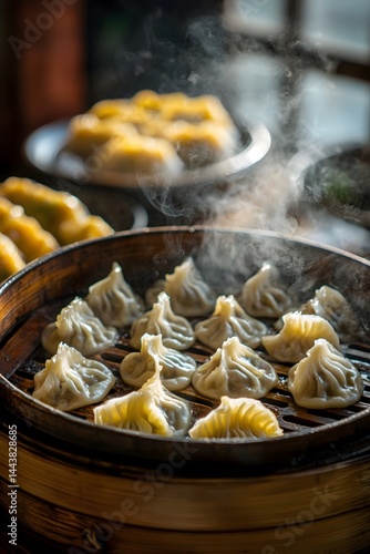 Rich dumplings in the steamer