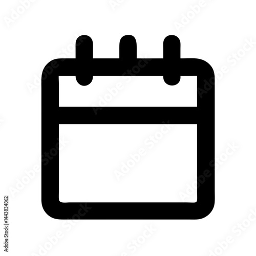Calendar icon appointment schedule date event reminder planner meeting organizer symbol vector graphic