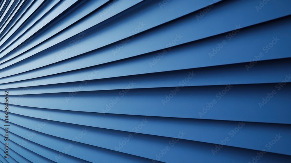 Obraz premium Abstract blue architectural lines