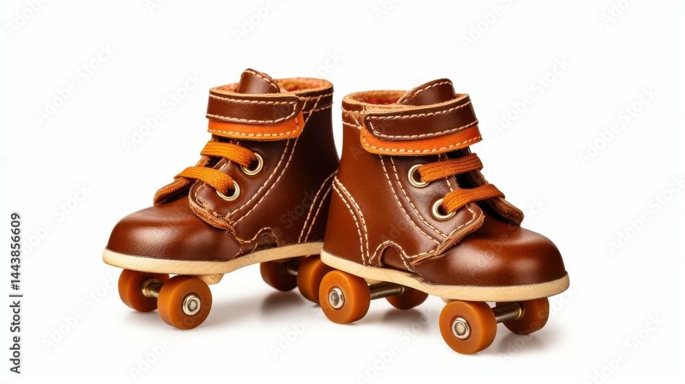 Trendy roller skates for kids, featuring a sleek design, perfect for indoor or outdoor fun on smooth surfaces.