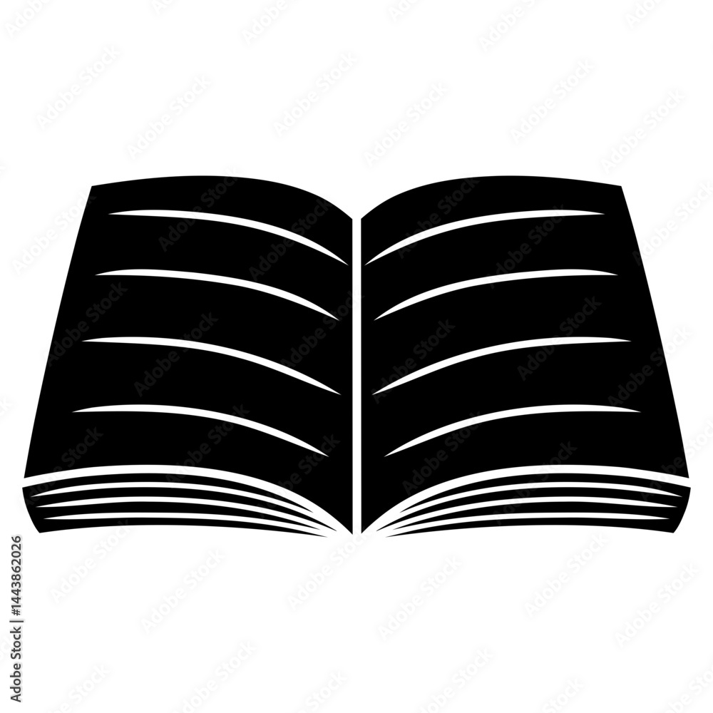 open book vector icon open book vector icon