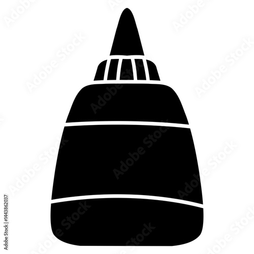bottle glue of vector icon