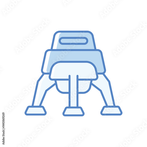 Lander Icon vector stock illustration