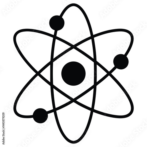 isolated science diagram on white background