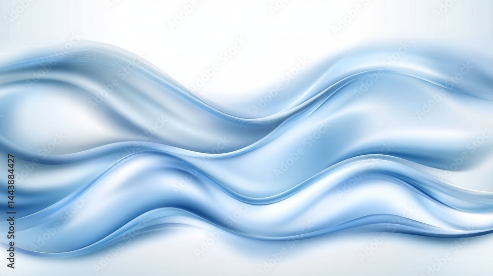 Abstract Blue Wave Background Design Abstract Blue Wave Background Design