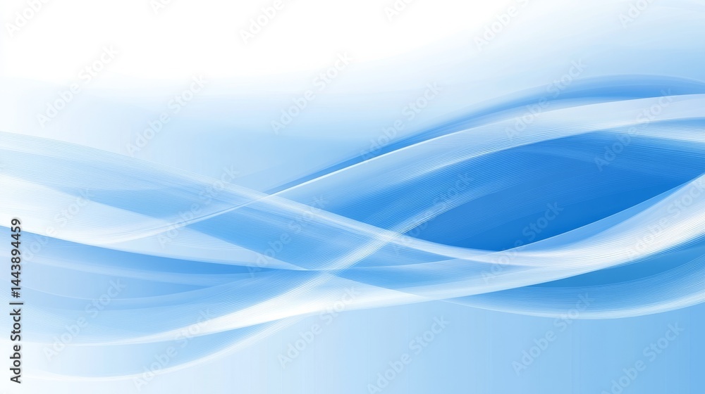 Abstract Blue Wave Design Background Abstract Blue Wave Design Background