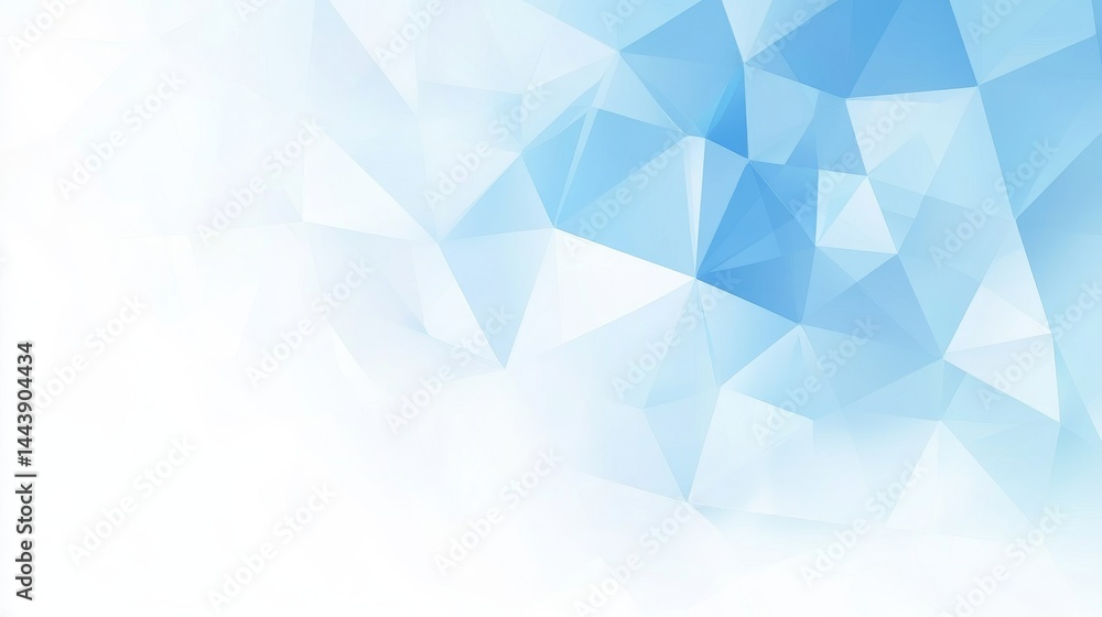 Fototapeta premium Abstract Blue and White Geometric Background Design