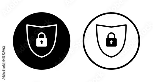Security icon logo design. protection icon. privacy. vpn