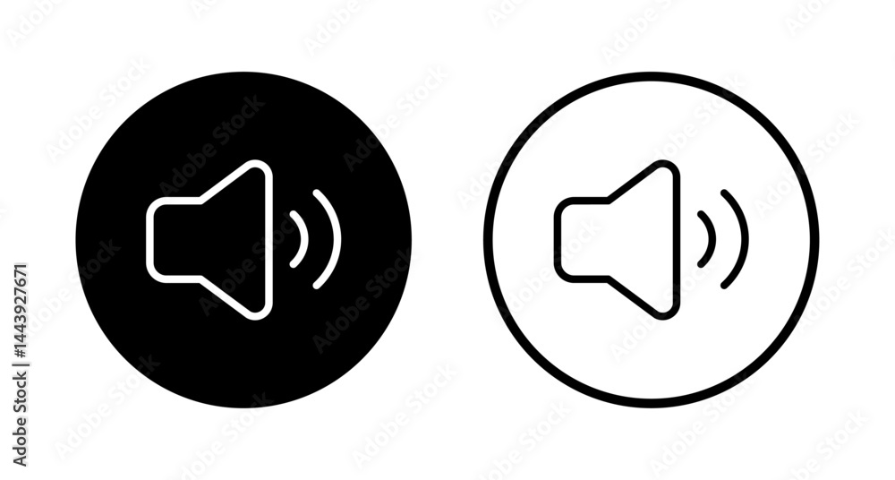 Speaker icon logo design. volume sign and symbol. loudspeaker icon. sound symbol Speaker icon logo design. volume sign and symbol. loudspeaker icon. sound symbol