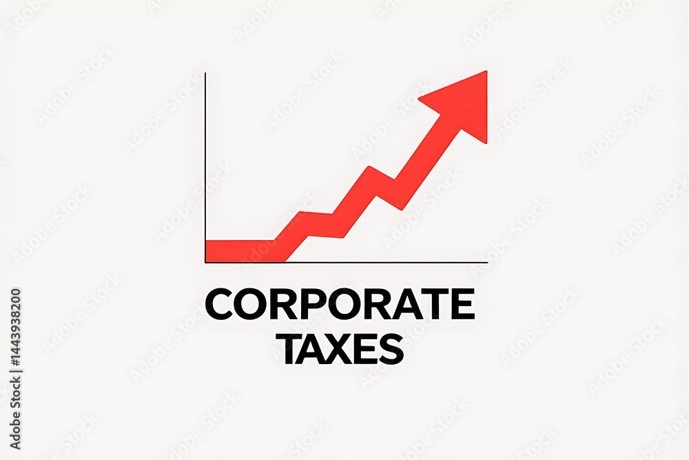 Top view of tax folders and documents on an office desk, symbolizing finance, accounting, and business tax preparation.