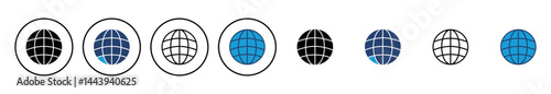Web icon vector. go to web icon. web click icon