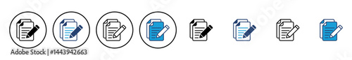 Note icon vector. notepad icon vector