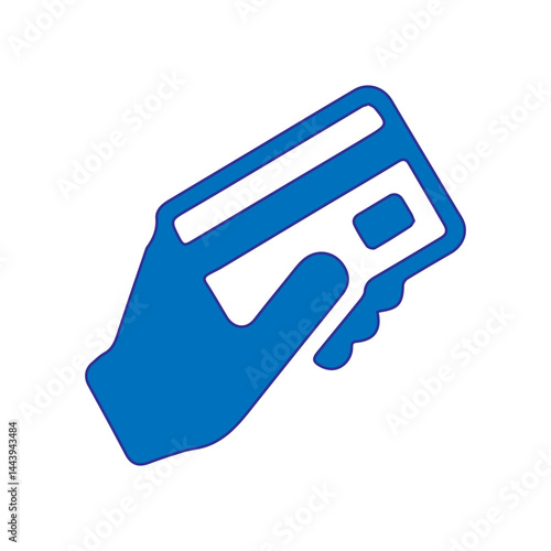 blue dolar payment icon