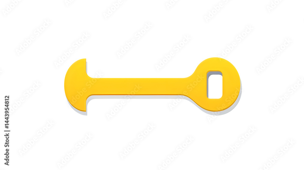 Professional Wrench Icon from Basic Plain Icon Set for Versatile Usage in Flat Style Professional Wrench Icon from Basic Plain Icon Set for Versatile Usage in Flat Style