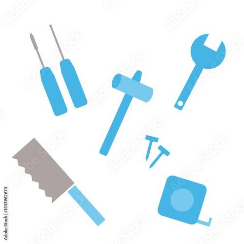 工具のイラストセット