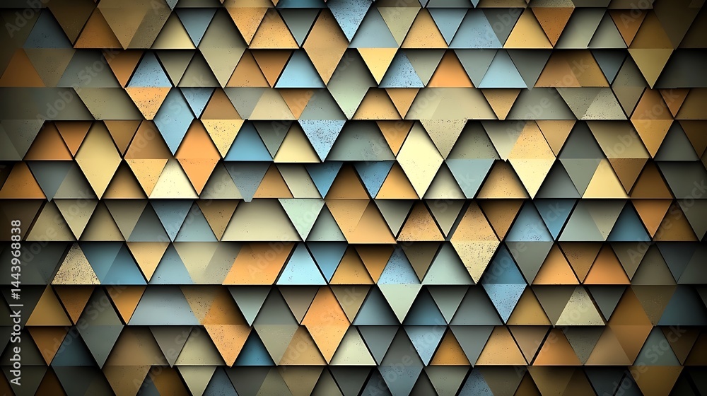 Abstract geometric pattern of triangle shapes Abstract geometric pattern of triangle shapes