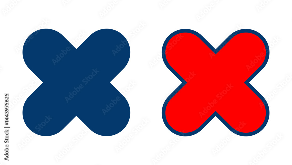 Close icon vector isolated on white background. Delete icon. remove, cancel, exit symbol Close icon vector isolated on white background. Delete icon. remove, cancel, exit symbol